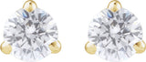 14K Yellow Gold 1/4 CTW Lab-Grown Diamond Cocktail-Style Stud Earrings