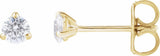 14K Yellow Gold 1/4 CTW Lab-Grown Diamond Cocktail-Style Stud Earrings
