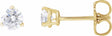 14K Yellow Gold 1/3 CTW Lab-Grown Diamond Stud Earrings