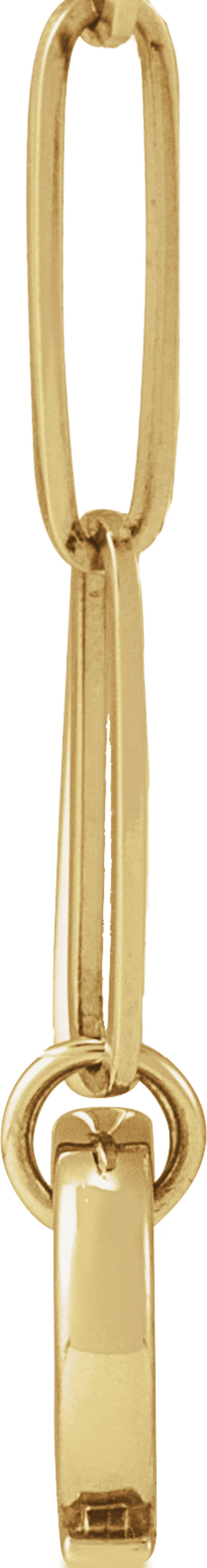 14K Yellow Gold Charm 18" Necklace