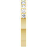 14K Yellow 1/2 CTW Natural Diamond Anniversary Band