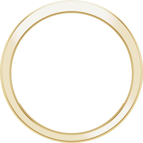 14K Yellow 1/2 CTW Lab-Grown Diamond Channel-Set Band