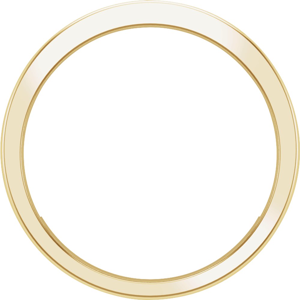 14K Yellow 1/2 CTW Lab-Grown Diamond Channel-Set Band