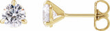 14K Yellow Gold 1 CTW Lab-Grown Diamond Cocktail-Style Stud Earrings