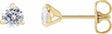 14K Yellow Gold 1/2 CTW Lab-Grown Diamond Cocktail-Style Stud Earrings