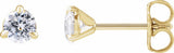 14K Yellow Gold 1/2 CTW Lab-Grown Diamond Cocktail-Style Stud Earrings