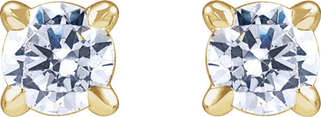 14K Yellow 1/5 CTW Lab-Grown Diamond Cocktail-Style Stud Earrings