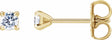 14K Yellow Gold 1/5 CTW Lab-Grown Diamond Cocktail-Style Stud Earrings