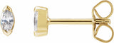 14K Yellow Gold 1/3 CTW Lab-Grown Diamond Stud Earrings