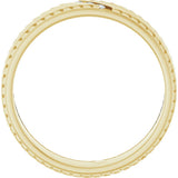 14K Yellow 0.04 CTW Natural Diamond  Band
