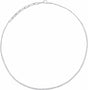 14K White Gold 3 1/5 CTW Natural Diamond Adjustable 15-18" Necklace