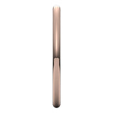 14K Rose 1.5 mm Full Round Comfort-Fit Band