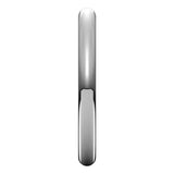 14K White 2.5 mm Full Round Comfort-Fit Band