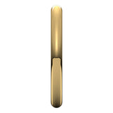 18K Yellow 2.5 mm Comfort-Fit Full Round Band