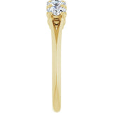 14K Yellow 3/4 CTW Lab-Grown Diamond Anniversary Band