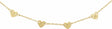 14K Yellow Gold 4-Heart Engravable Family 16" Necklace