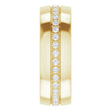 14K Yellow Gold 1/2 CTW Lab-Grown Diamond Band