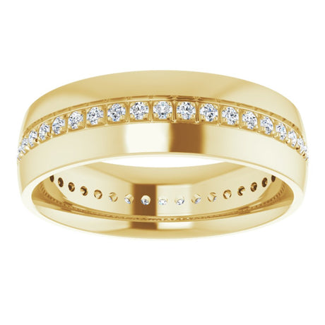 14K Yellow 1/2 CTW Natural Diamond Ring