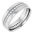 14K White Gold 1/2 CTW Lab-Grown Diamond Band