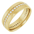 14K Yellow Gold 1/2 CTW Lab-Grown Diamond Band