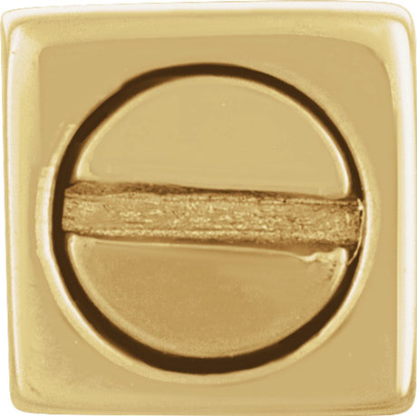 14K Yellow Gold-Plated Sterling Silver Ash Holder Bar Pendant
