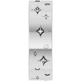 14K White Gold 1/8 CTW Natural Diamond Star Band Size 7