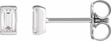 14K White Gold 1/5 CTW Natural Diamond Stud Earrings