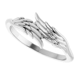 Sterling Silver Angel Wings Ring