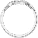 Sterling Silver Angel Wings Ring