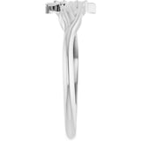 Sterling Silver Angel Wings Ring