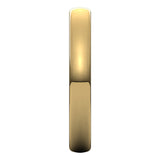 10K Yellow Gold 3.5 mm Comfort-Fit European-Style Band Size 7.5