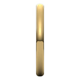 10K Yellow Gold 2.5 mm Comfort-Fit European-Style Band Size 10