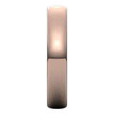 14K Rose Gold 4.5 mm Comfort-Fit European-Style Band Size 10