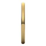 18K Yellow Gold 2 mm Lightweight Comfort-Fit European-Style Band Size 5