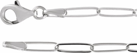 14K White 1/8 CTW Natural Diamond Heart 7" Bracelet