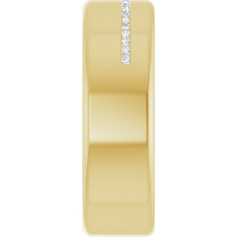 14K Yellow 0.08 CTW Natural Diamond Band