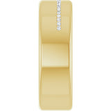 14K Yellow 0.08 CTW Natural Diamond Band