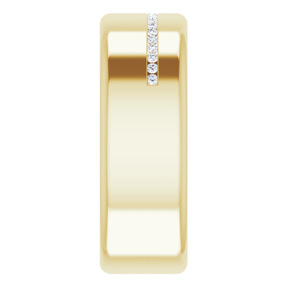 14K Yellow 0.08 CTW Natural Diamond Band