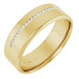 14K Yellow 0.08 CTW Natural Diamond Band