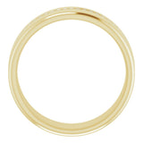14K Yellow 0.08 CTW Natural Diamond Band