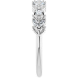 14K White Gold 1/4 CTW Natural Diamond Anniversary Band