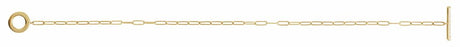 14K Yellow Gold 1/10 CTW Natural Diamond Toggle 7" Bracelet