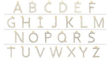 14K White 1/5 CTW Lab-Grown Diamond Initial A Dangle