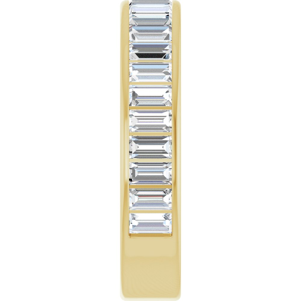 14K Yellow Gold 1 1/5 CTW Lab-Grown Diamond Anniversary Band Size 5.5