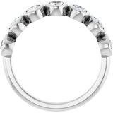 14K White Gold 1 1/4 CTW Lab-Grown Diamond Anniversary Band