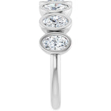 14K White Gold 1 1/4 CTW Lab-Grown Diamond Anniversary Band