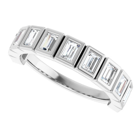 Bezel-Set Anniversary Band