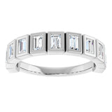 Bezel-Set Anniversary Band