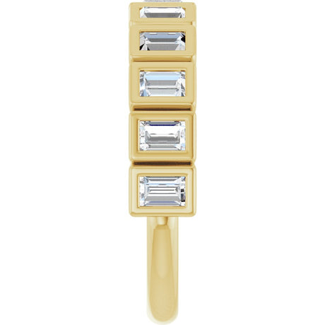 14K Yellow Gold 7/8 CTW Natural Diamond Anniversary Band