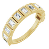 14K Yellow Gold 7/8 CTW Natural Diamond Anniversary Band